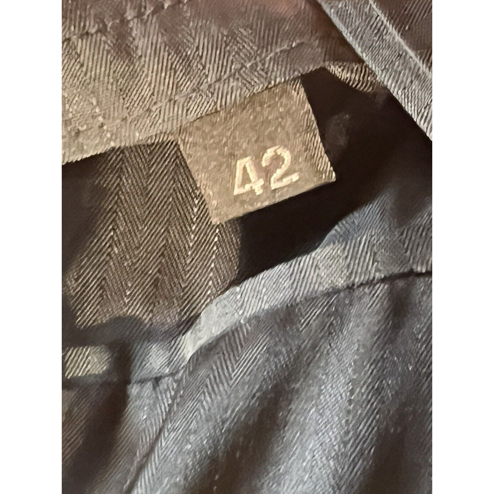 Vtg Haggar Collection 42R Blue Black Micro-Check Plaid Blazer Sport Coat Jacket - Picture 13 of 14